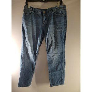 DKNY Jeans Petite Size 12P City Skinny Light Wash Denim Jeans